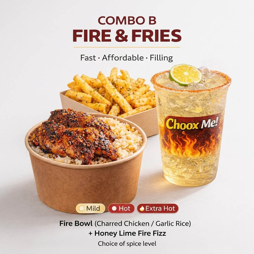 COMBO-B---FIRE-&-FRIES Fire & Fries - Image 1