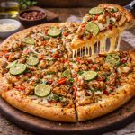 Calamansi Pepper Chicken Pizza