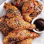 Garlic Ginger Sesame Fried Chicken