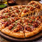 Korean Gochujang Chicken Pizza